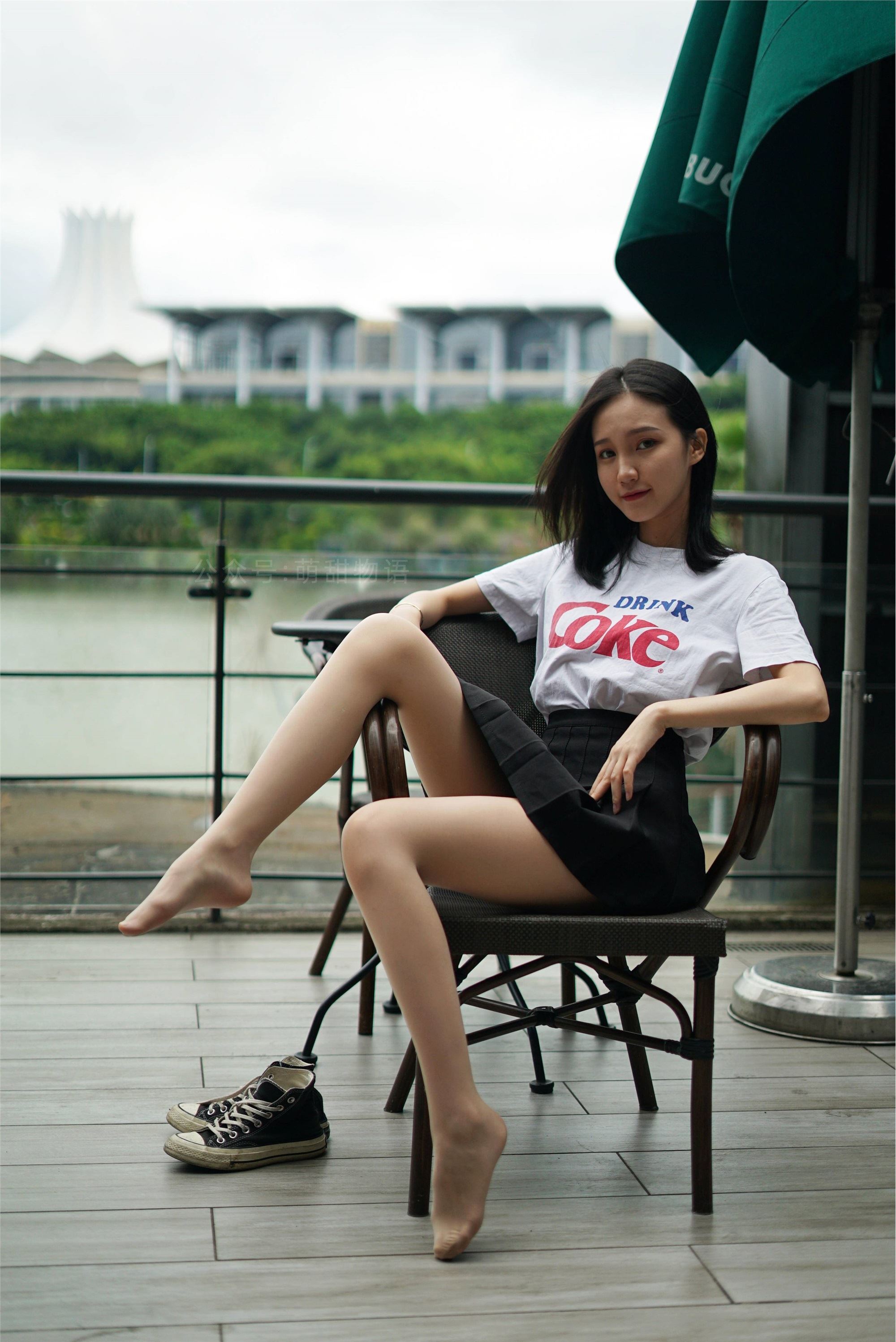 萌甜物语 XM107《清纯百褶裙-腿腿》